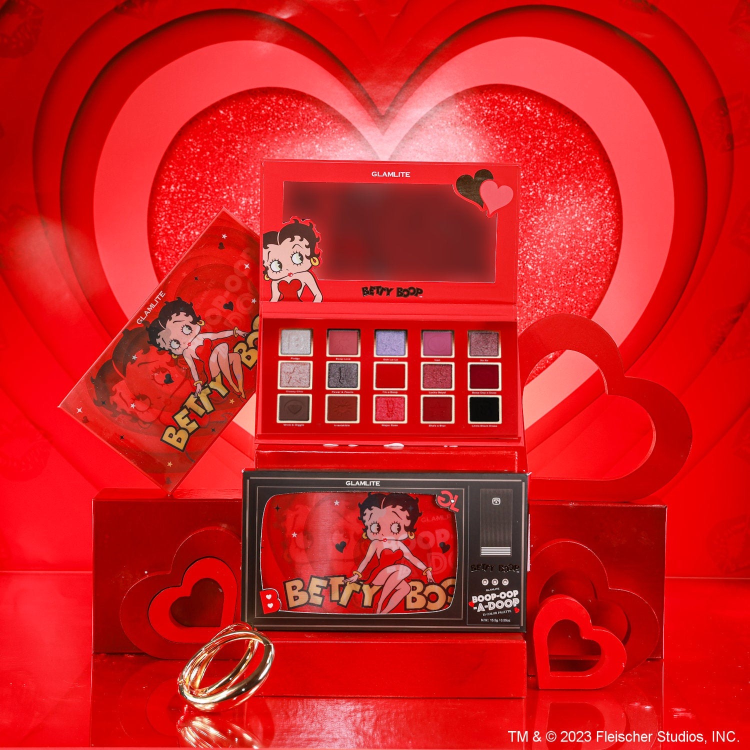 Glamlite - Betty Boop™ x Glamlite Palette Palette de fard à paupières - Multicolore